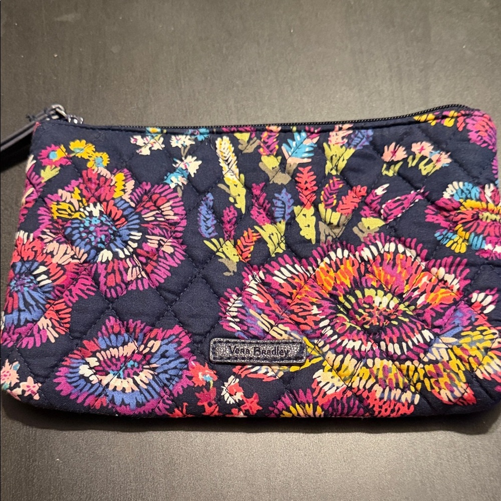 Vera Bradley Multicolor Floral Quilted Clutch